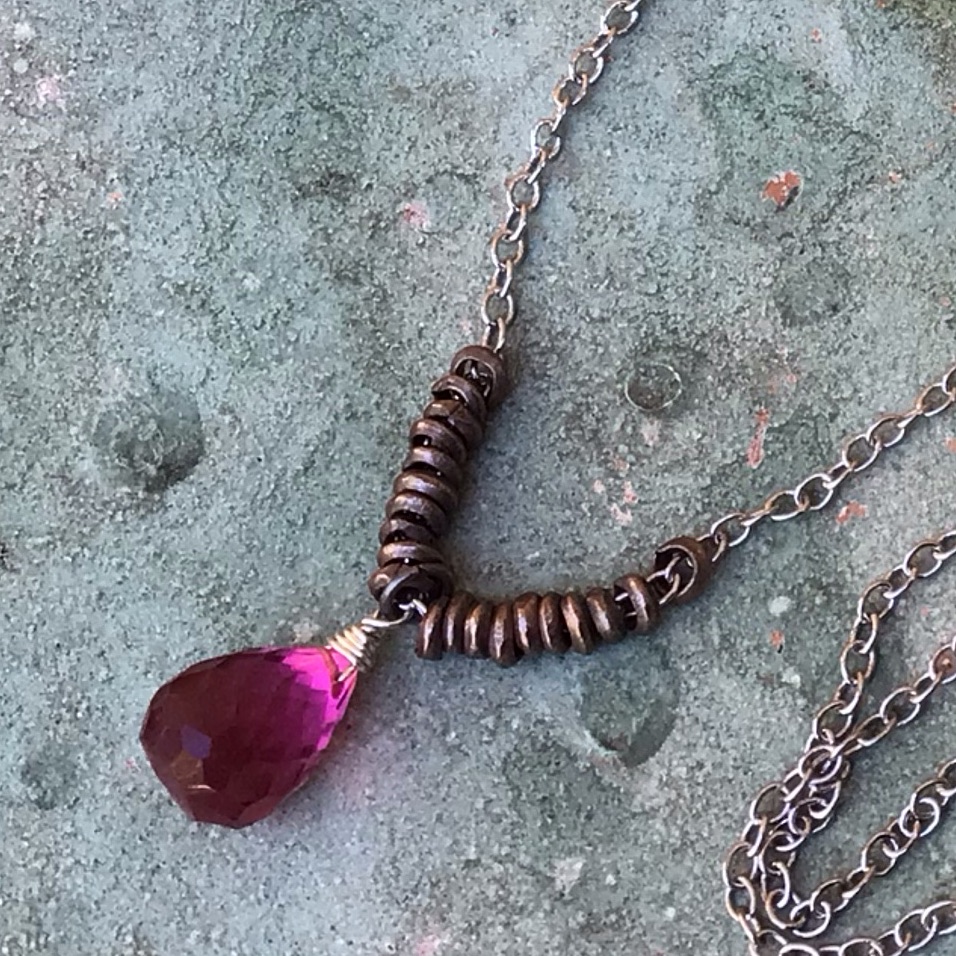 New Sundance Charm Necklace Sterling Silver 35$